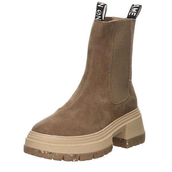 Strong Jodhpur Chelsea Boots Veloursleder Uni Chelsea Boots - Braun 3 Strong Jodhpur Chelsea Boots Veloursleder Uni Chelsea Boots - Braun