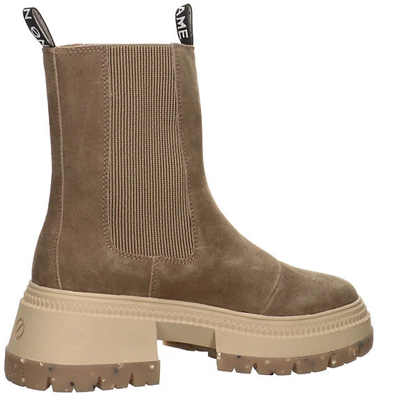 Strong Jodhpur Chelsea Boots Veloursleder Uni Chelsea Boots - Braun 7 Strong Jodhpur Chelsea Boots Veloursleder Uni Chelsea Boots - Braun – Bild 5