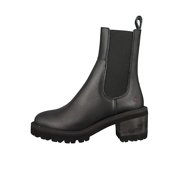 *art Damen Elegante Stiefelette Brugge Chelsea 1701 Schwarz Black Leder Ankle Boots - Schwarz 5 *art Damen Elegante Stiefelette Brugge Chelsea 1701 Schwarz Black Leder Ankle Boots - Schwarz – Bild 3