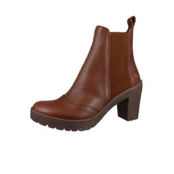 *art Damen Elegante Stiefelette Travel Chelsea 1758 Braun Brown Leder Ankle Boots - Braun -Chelsea Boots 27570440 02
