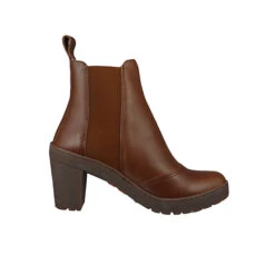 *art Damen Elegante Stiefelette Travel Chelsea 1758 Braun Brown Leder Ankle Boots - Braun -Chelsea Boots 27570440 06
