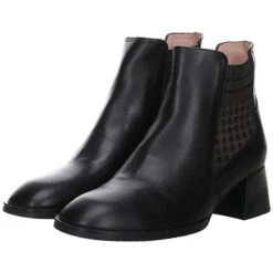 Hispanitas Damen Stiefeletten Schuhe Charlize Chelsea Boots Elegant Freizeit Leder-/Textilkombination Uni Klassische Stiefeletten -Chelsea Boots 28173477 10
