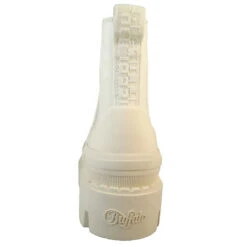 Buffalo Damen Elegante Stiefelette Raven Chelsea 1622222 Beige Offwhite Kunstleder Ankle Boots - Beige -Chelsea Boots 28788235 05