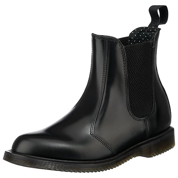 Dr. Martens Flora Chelsea Boots - Schwarz 3 Dr. Martens Flora Chelsea Boots - Schwarz